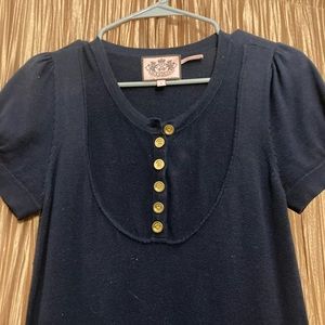 Beautiful Juicy Couture dress, navy blue, size s